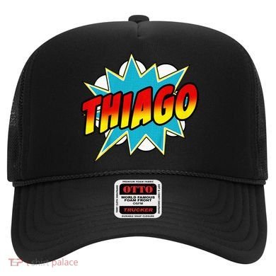 Thiago Comic Book Superhero Name Hat