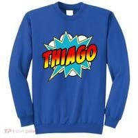 Thiago Comic Book Superhero Name Sweatshirt thumb 0