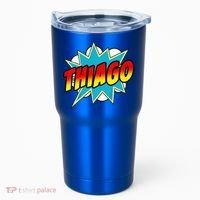 Thiago Comic Book Superhero Name Tumbler thumb 0