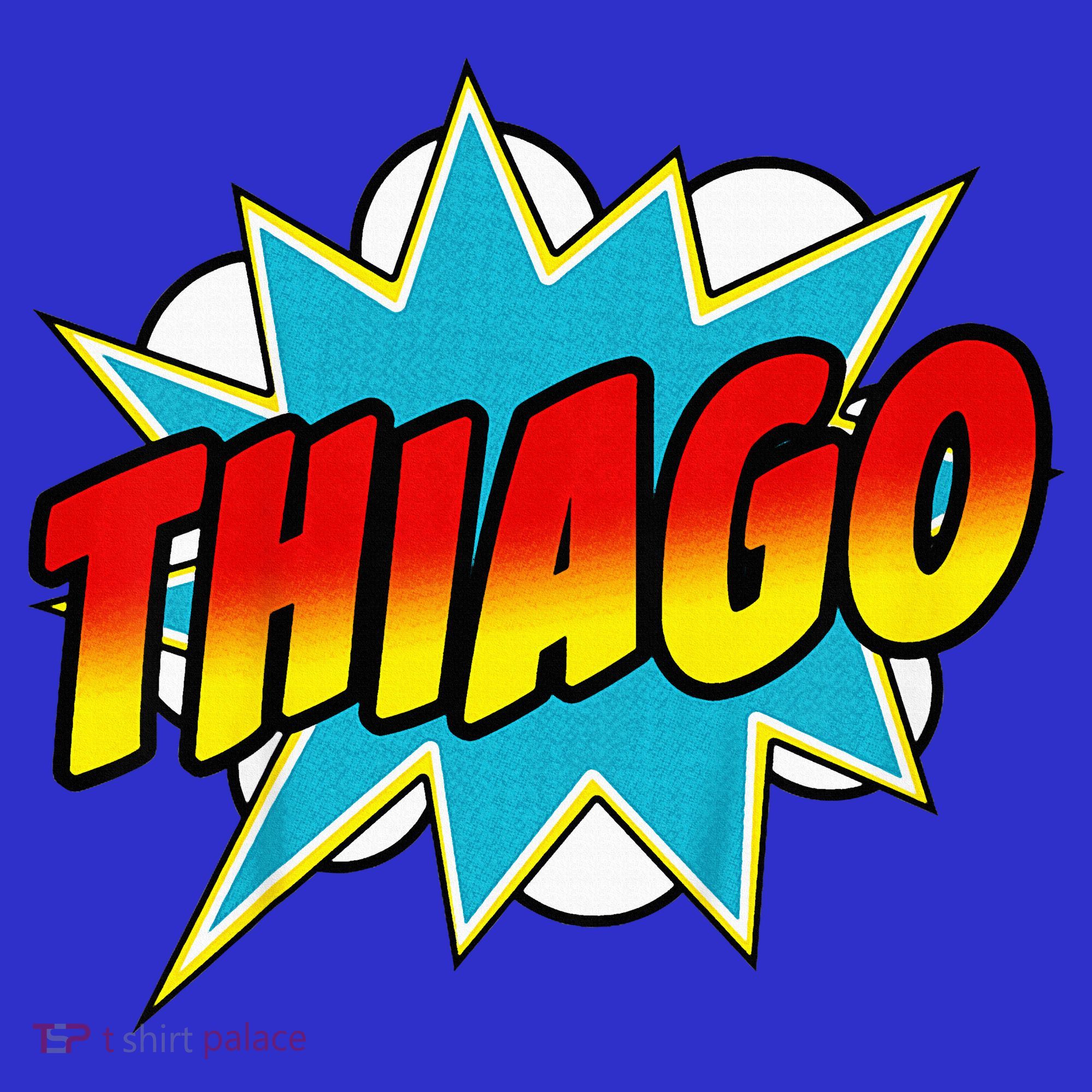 Thiago Comic Book Superhero Name Toddler Hoodie