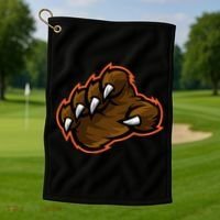 The Claw Bears Golf Towel thumb 1