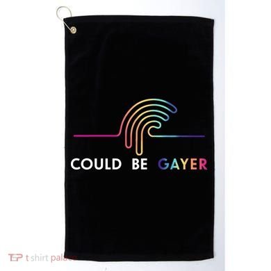 Thomassanders Could Be Gayer 2024 Golf Towel
