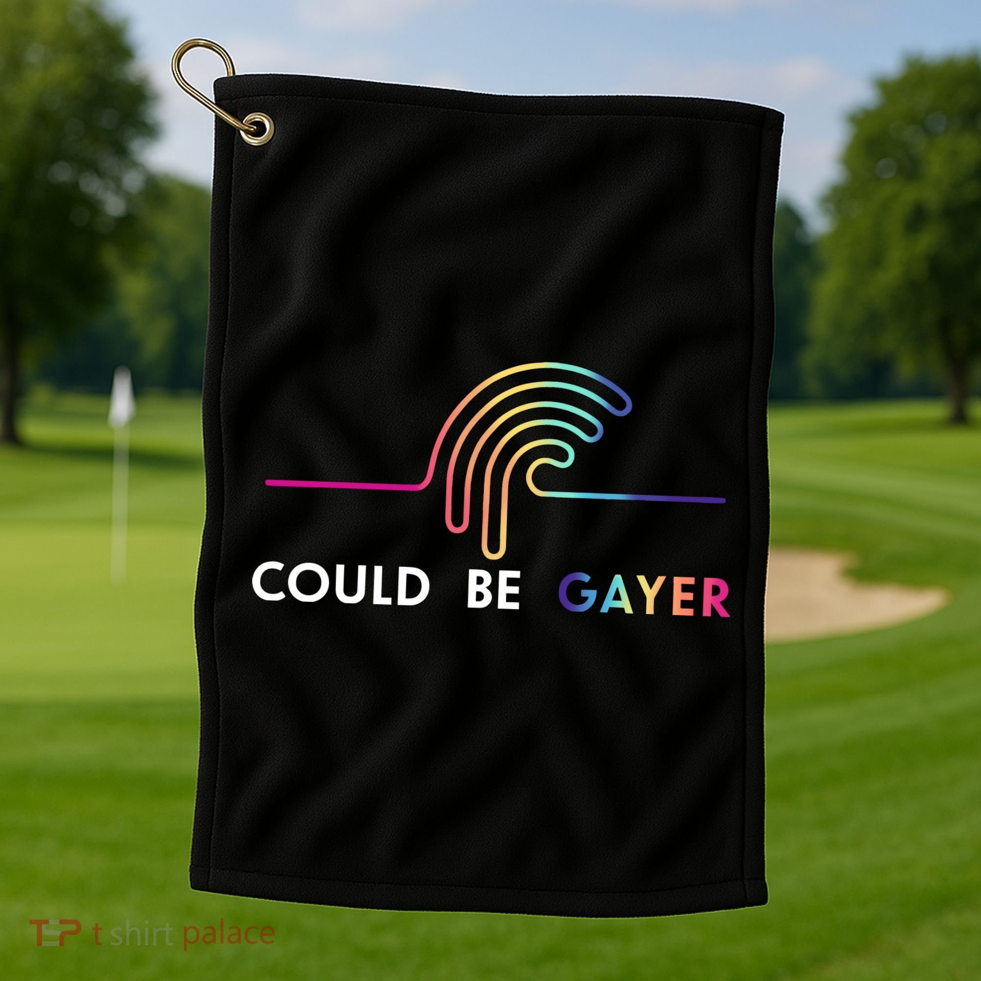 Thomassanders Could Be Gayer 2024 Golf Towel