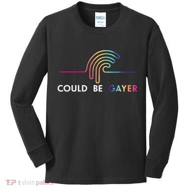 Thomassanders Could Be Gayer 2024 Kids Long Sleeve Shirt