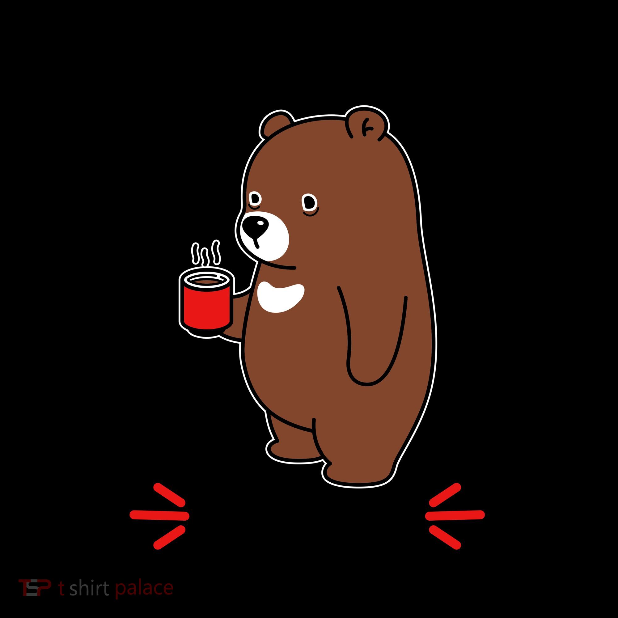 This Coffee Better Kick In Before Reality Does Stressed Coffee Bear Coffee Mug