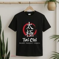Tai Chi Body Mind Wellness Spiritual Yin Yang Martial Arts T-Shirt thumb 2