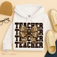 Teacher Coquette Back To School  Hoodie thumb 4