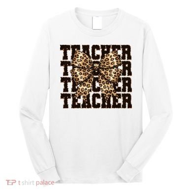 Teacher Coquette Back To School  Long Sleeve Shirt