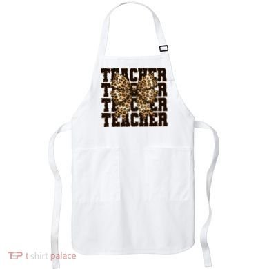Teacher Coquette Back To School  Apron