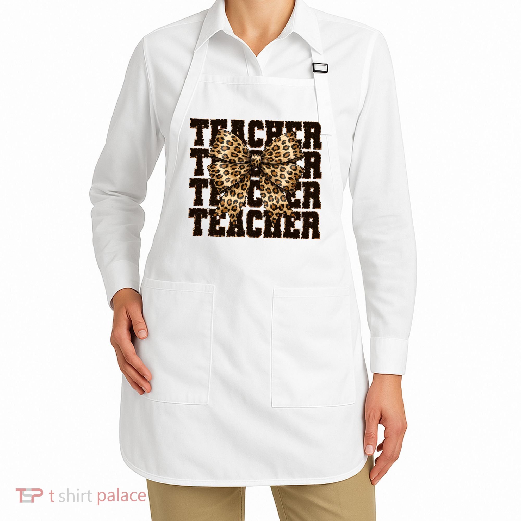 Teacher Coquette Back To School  Apron