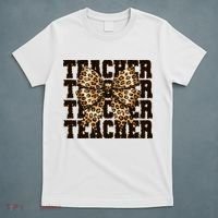 Teacher Coquette Back To School  T-Shirt thumb 5