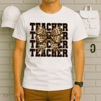 Teacher Coquette Back To School  T-Shirt thumb 6