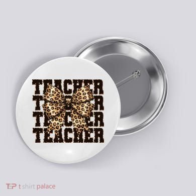 Teacher Coquette Back To School  Button