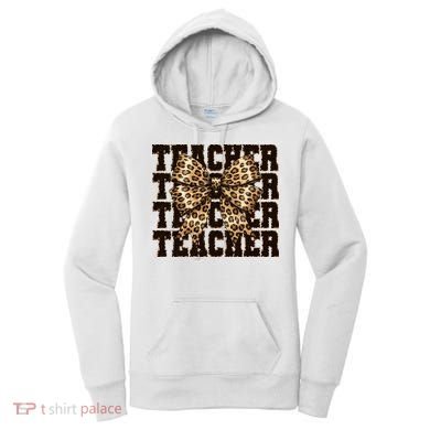 Teacher Coquette Back To School  Women's Hoodie