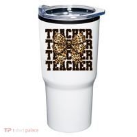 Teacher Coquette Back To School  Tumbler thumb 0