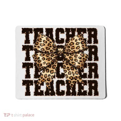 Teacher Coquette Back To School  Mousepad