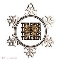 Teacher Coquette Back To School  Ornament thumb 0