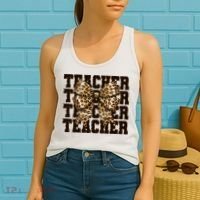 Teacher Coquette Back To School  Women's Tank Top thumb 2