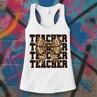 Teacher Coquette Back To School  Women's Tank Top thumb 3
