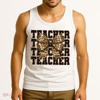 Teacher Coquette Back To School  Tank Top thumb 3