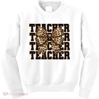 Teacher Coquette Back To School  Kids Sweatshirt thumb 0
