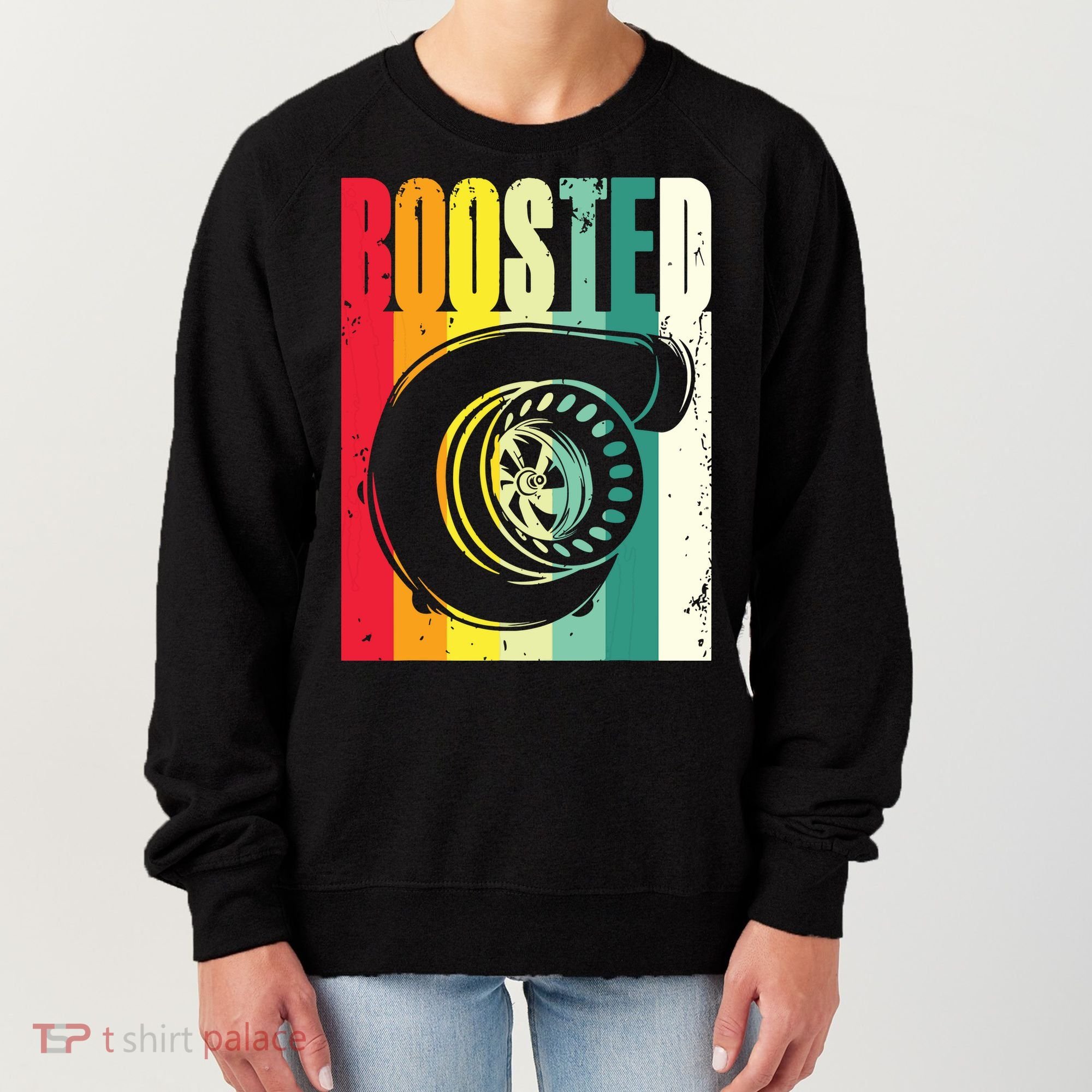 Turbo Car Boosted Car Lover Car Racing Gift Women's Sweatshirt