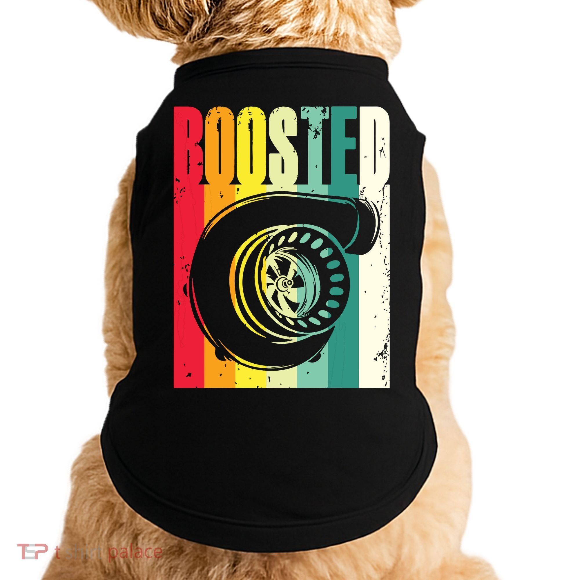 Turbo Car Boosted Car Lover Car Racing Gift Doggie Tank