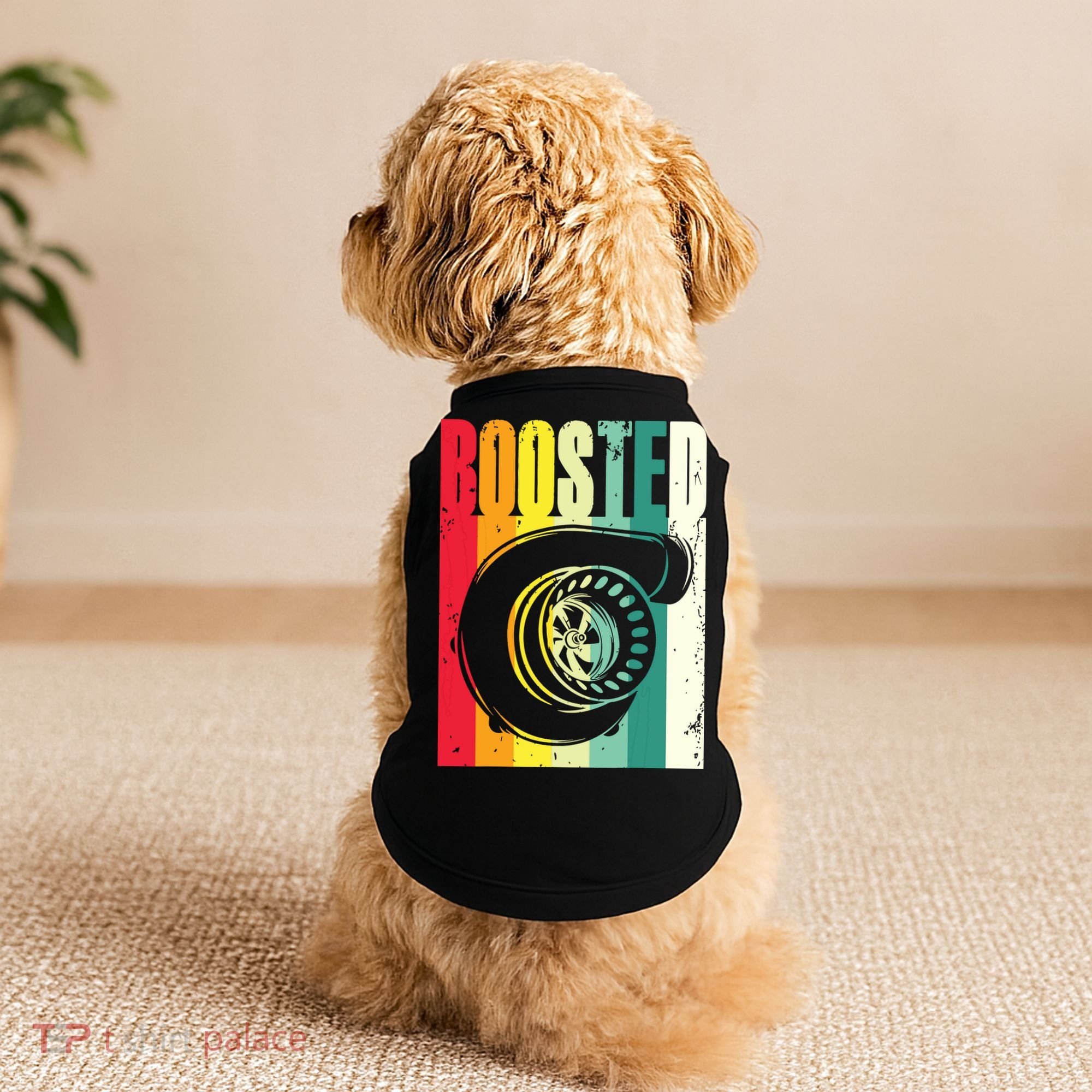 Turbo Car Boosted Car Lover Car Racing Gift Doggie Tank