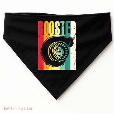 Turbo Car Boosted Car Lover Car Racing Gift USA-Made Doggie Bandana