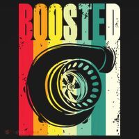 Turbo Car Boosted Car Lover Car Racing Gift USA-Made Doggie Bandana thumb 2