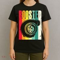 Turbo Car Boosted Car Lover Car Racing Gift T-Shirt thumb 4
