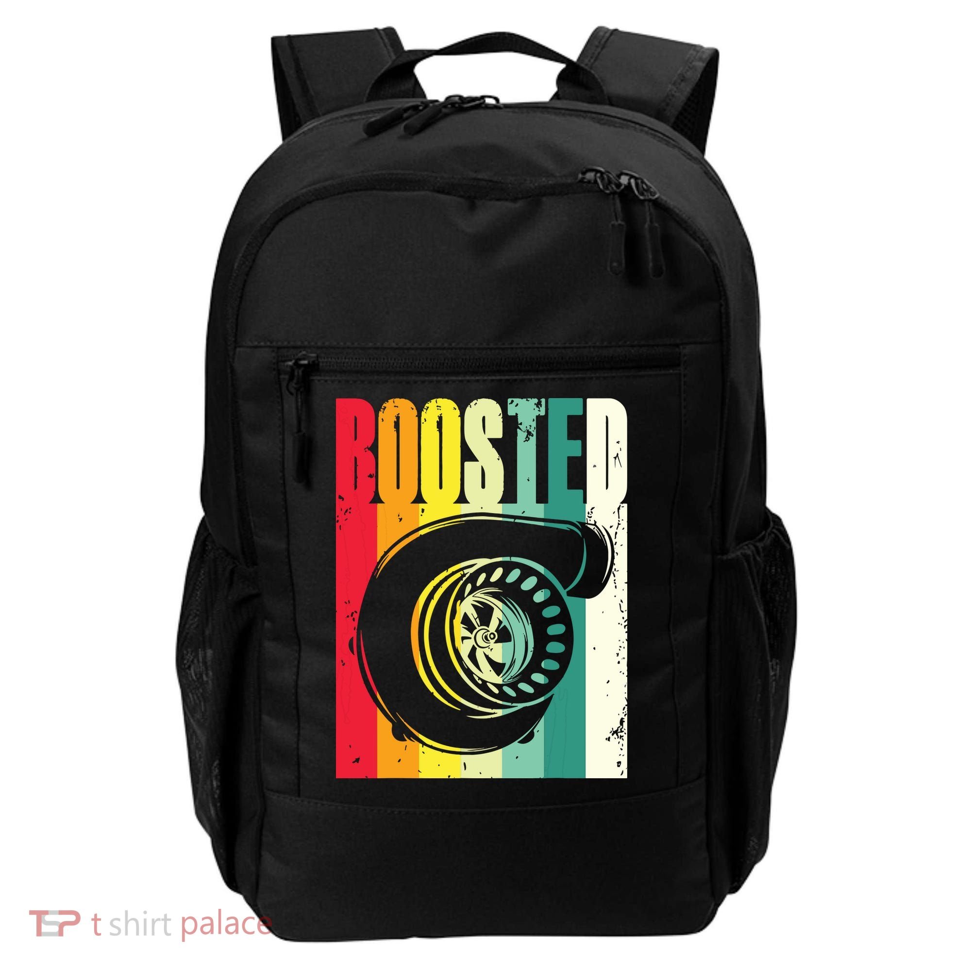 Turbo Car Boosted Car Lover Car Racing Gift Backpack