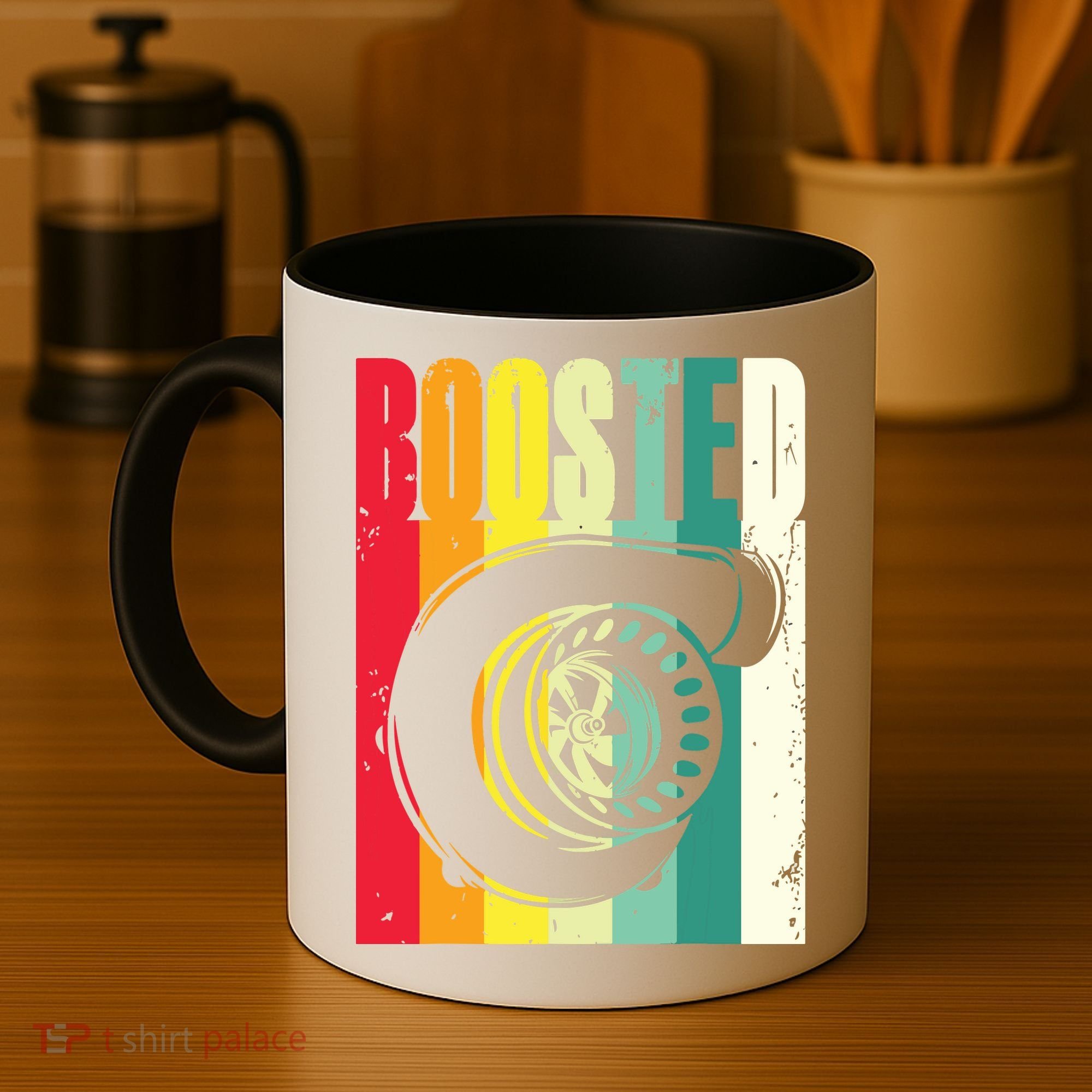 Turbo Car Boosted Car Lover Car Racing Gift Coffee Mug