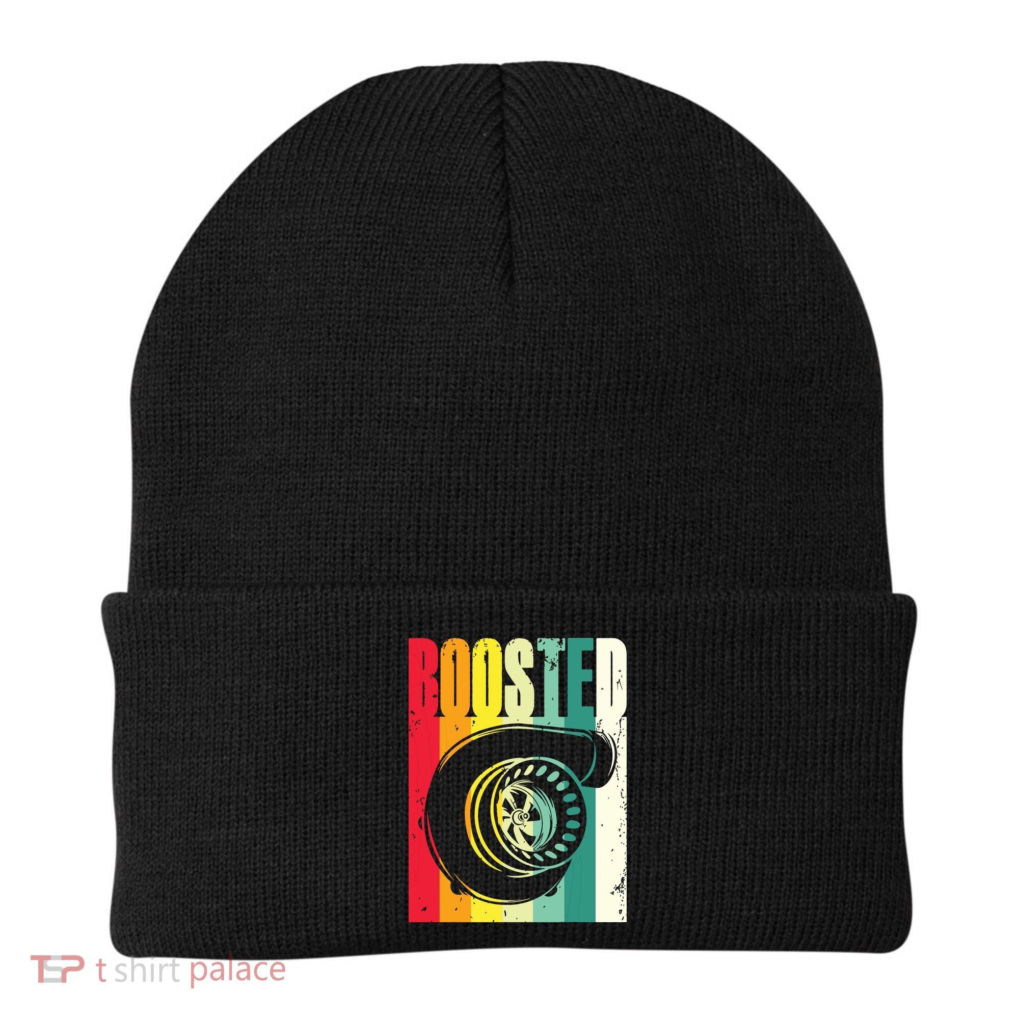 Turbo Car Boosted Car Lover Car Racing Gift Beanie