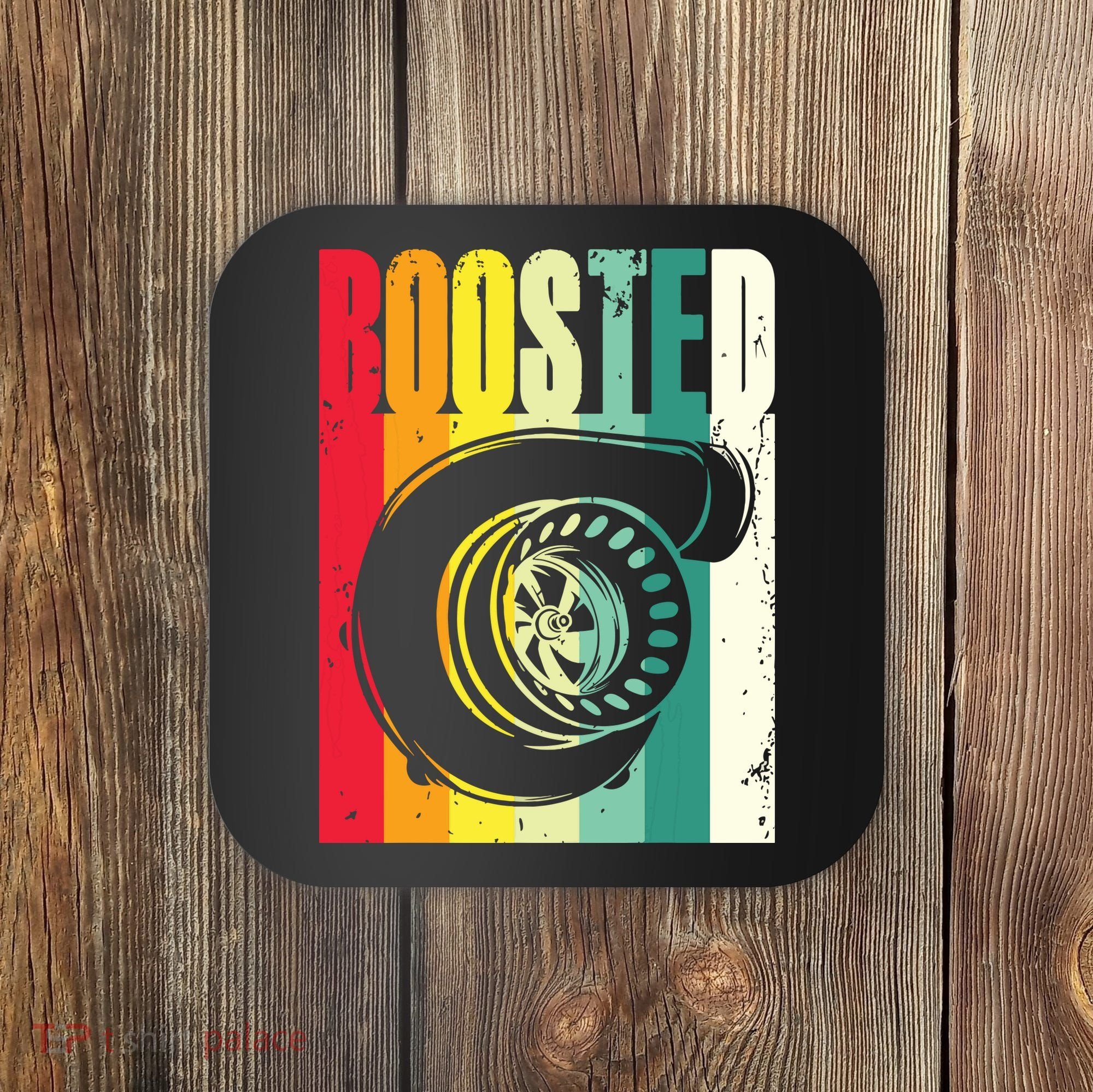 Turbo Car Boosted Car Lover Car Racing Gift Coaster