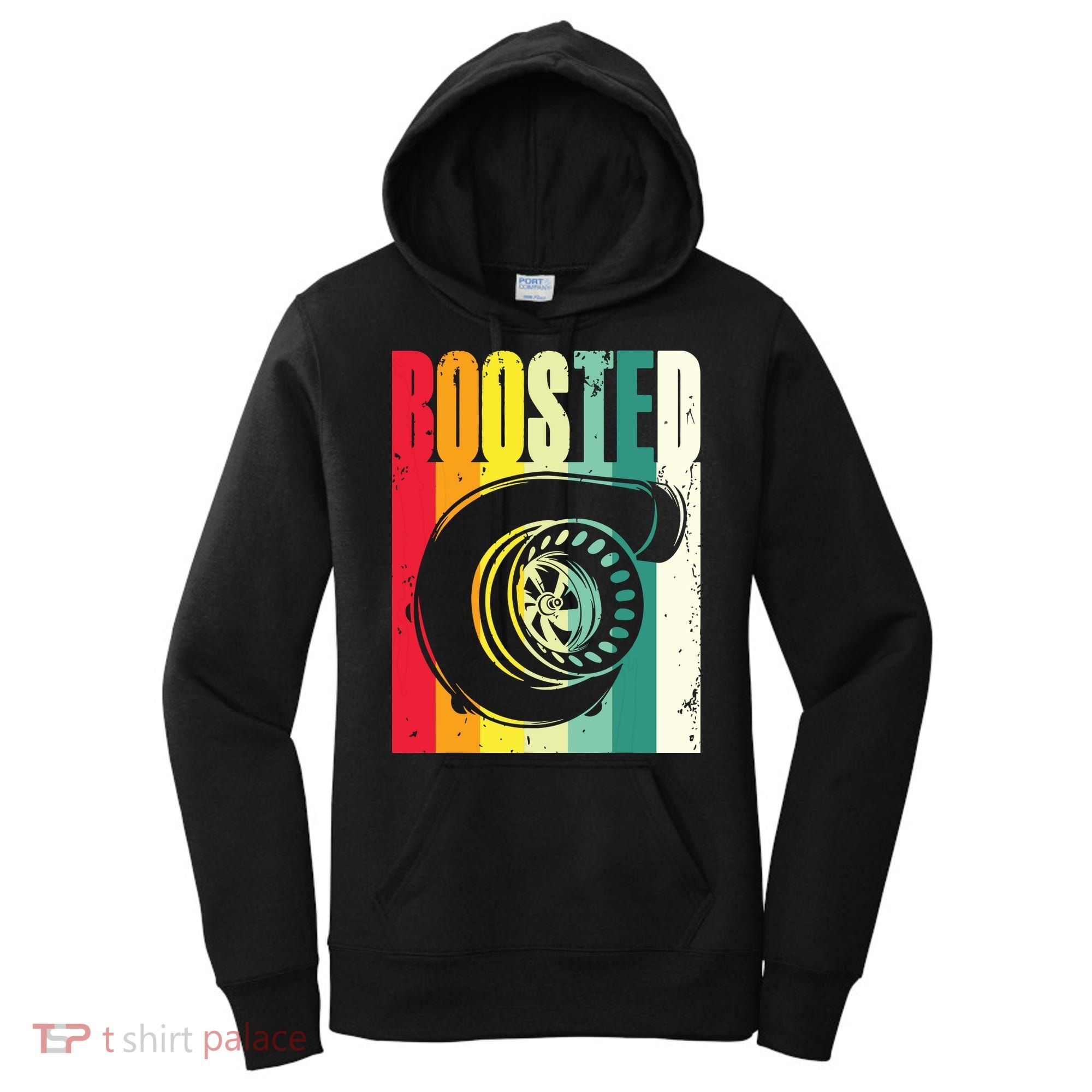 Turbo Car Boosted Car Lover Car Racing Gift Women's Hoodie