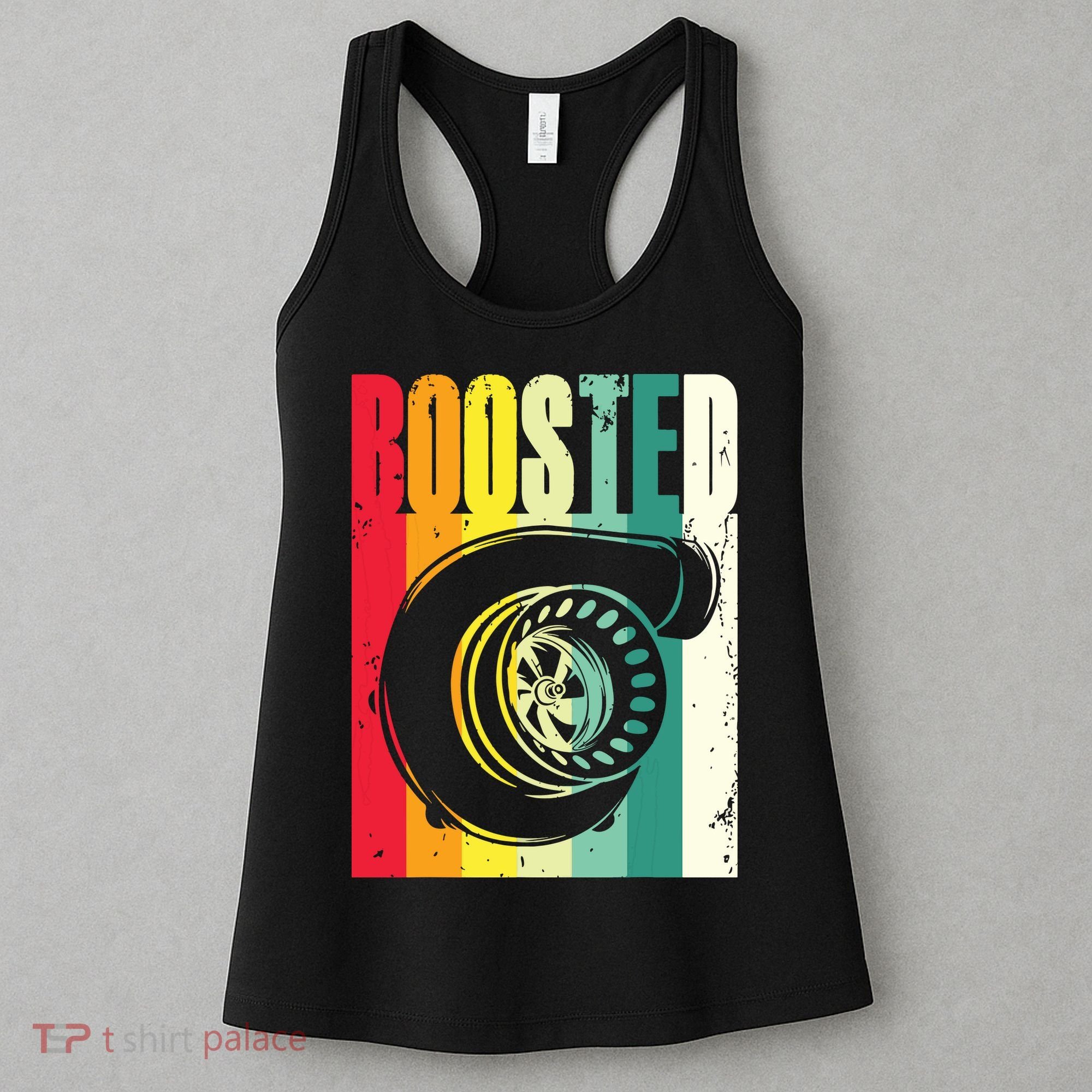 Turbo Car Boosted Car Lover Car Racing Gift Women's Tank Top