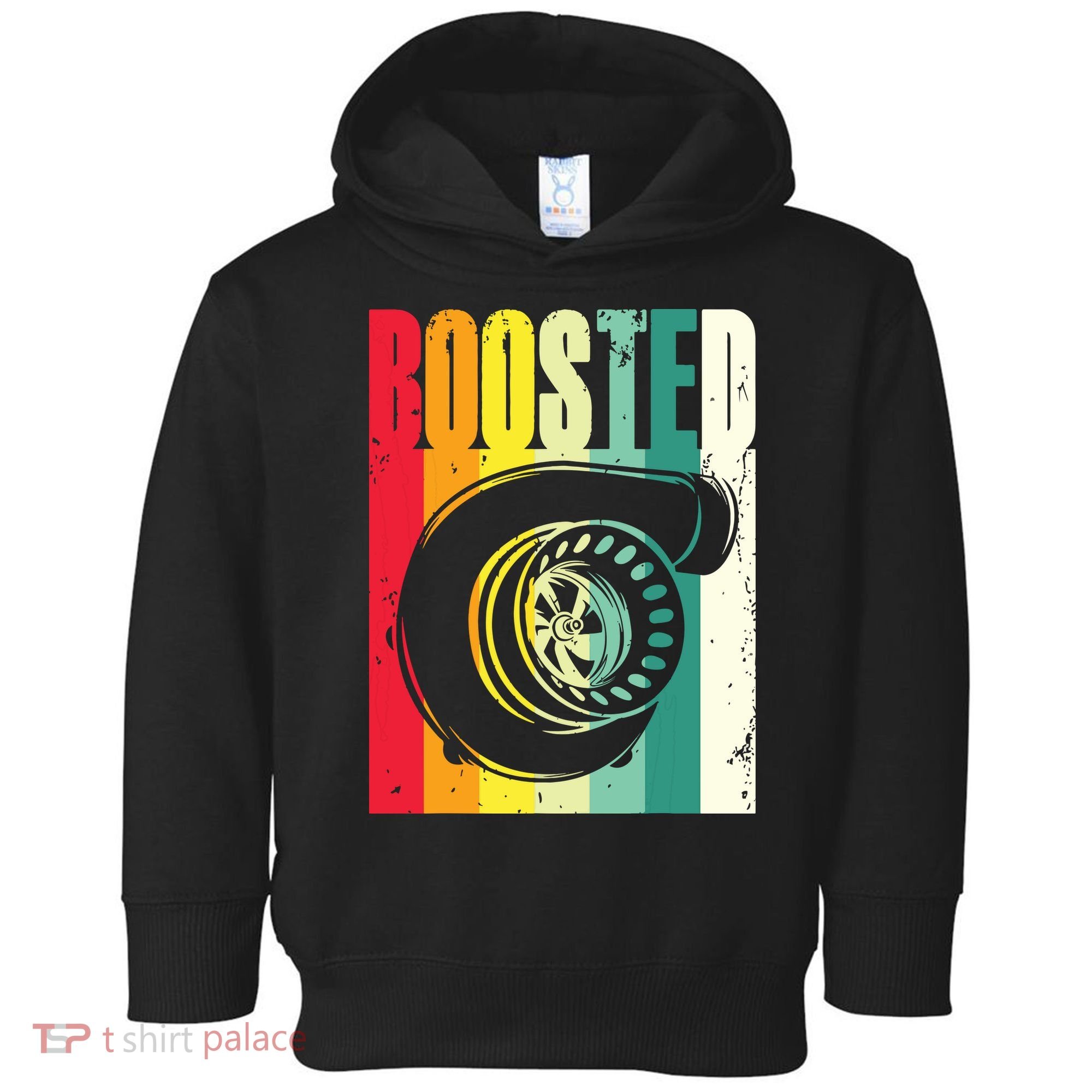 Turbo Car Boosted Car Lover Car Racing Gift Toddler Hoodie