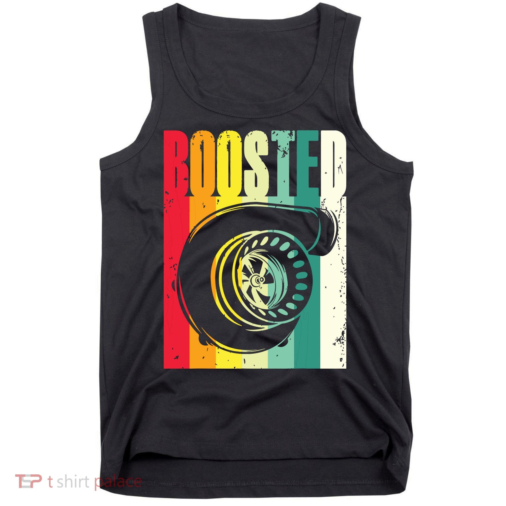 Turbo Car Boosted Car Lover Car Racing Gift Tank Top