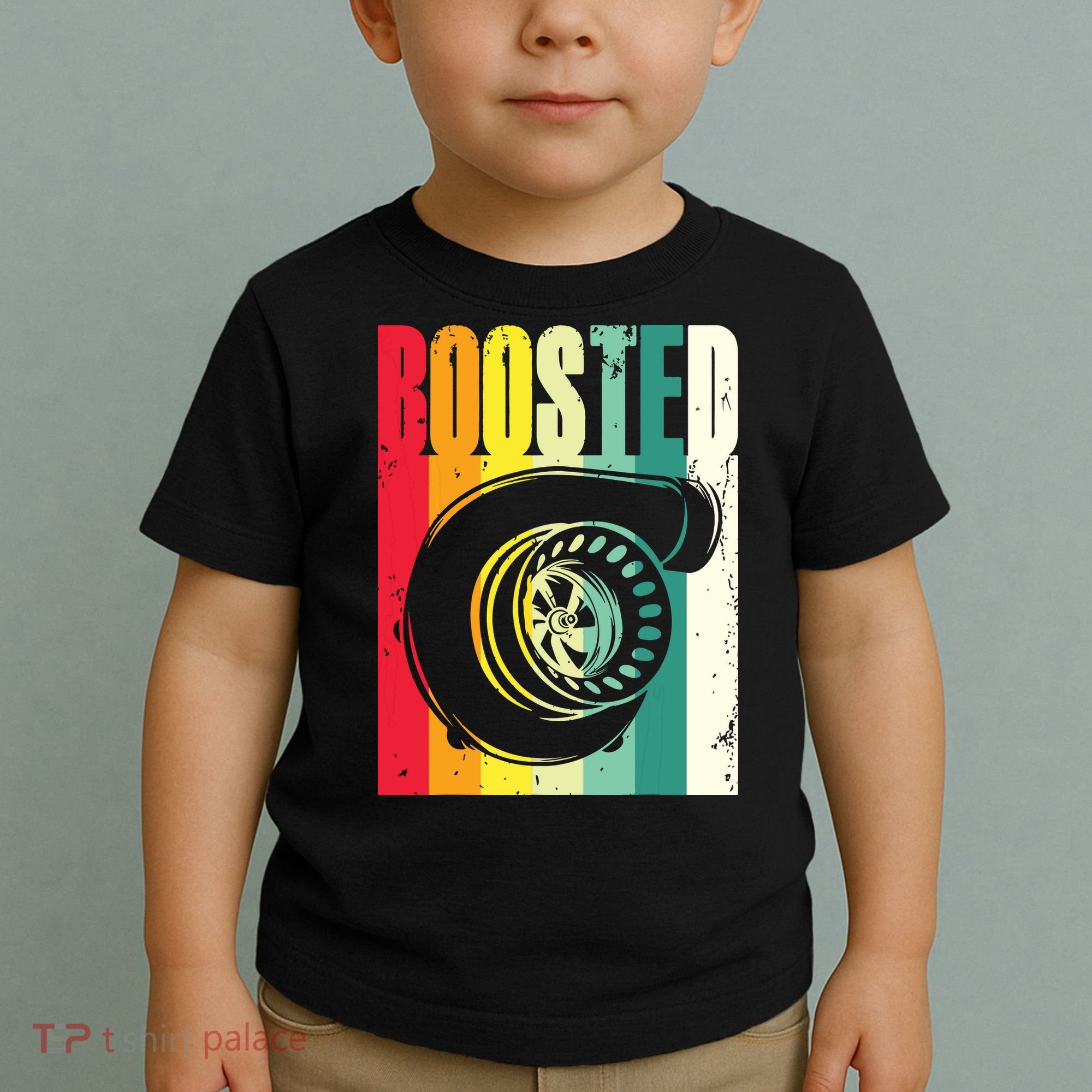 Turbo Car Boosted Car Lover Car Racing Gift Toddler T-Shirt