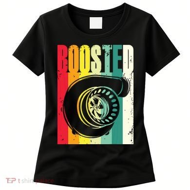 Turbo Car Boosted Car Lover Car Racing Gift Women's T-Shirt