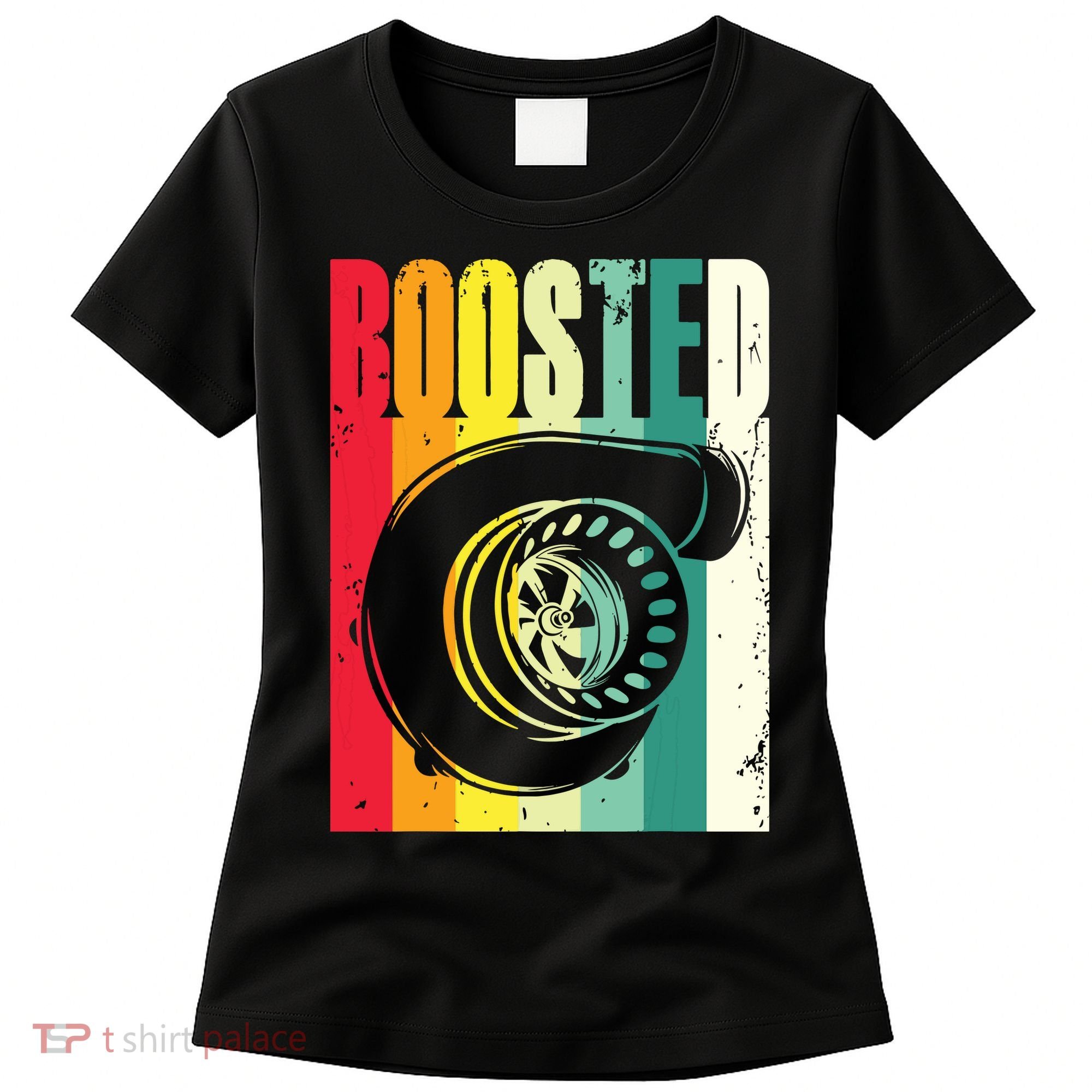 Turbo Car Boosted Car Lover Car Racing Gift Women's T-Shirt