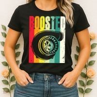 Turbo Car Boosted Car Lover Car Racing Gift Women's T-Shirt thumb 2