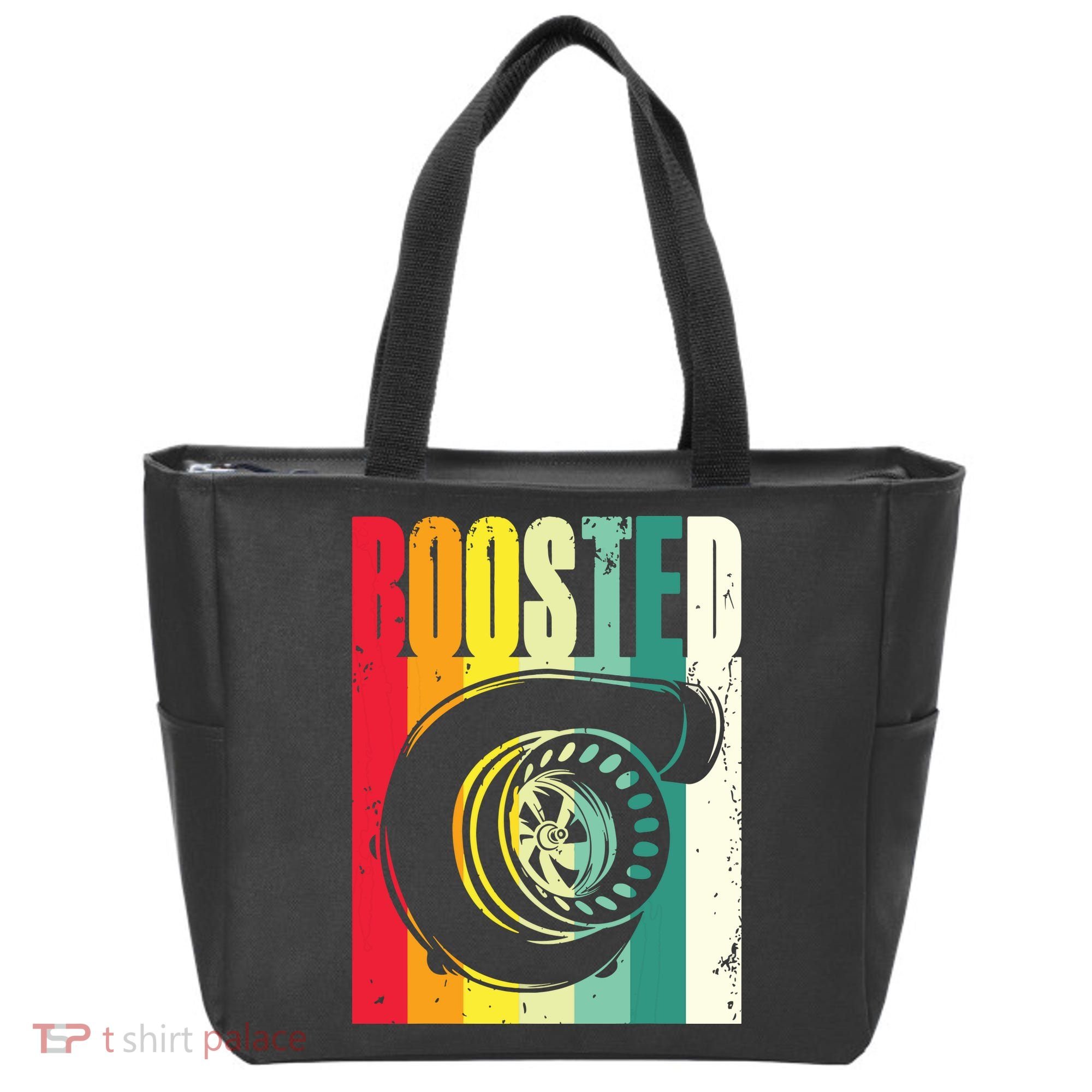 Turbo Car Boosted Car Lover Car Racing Gift Tote Bag