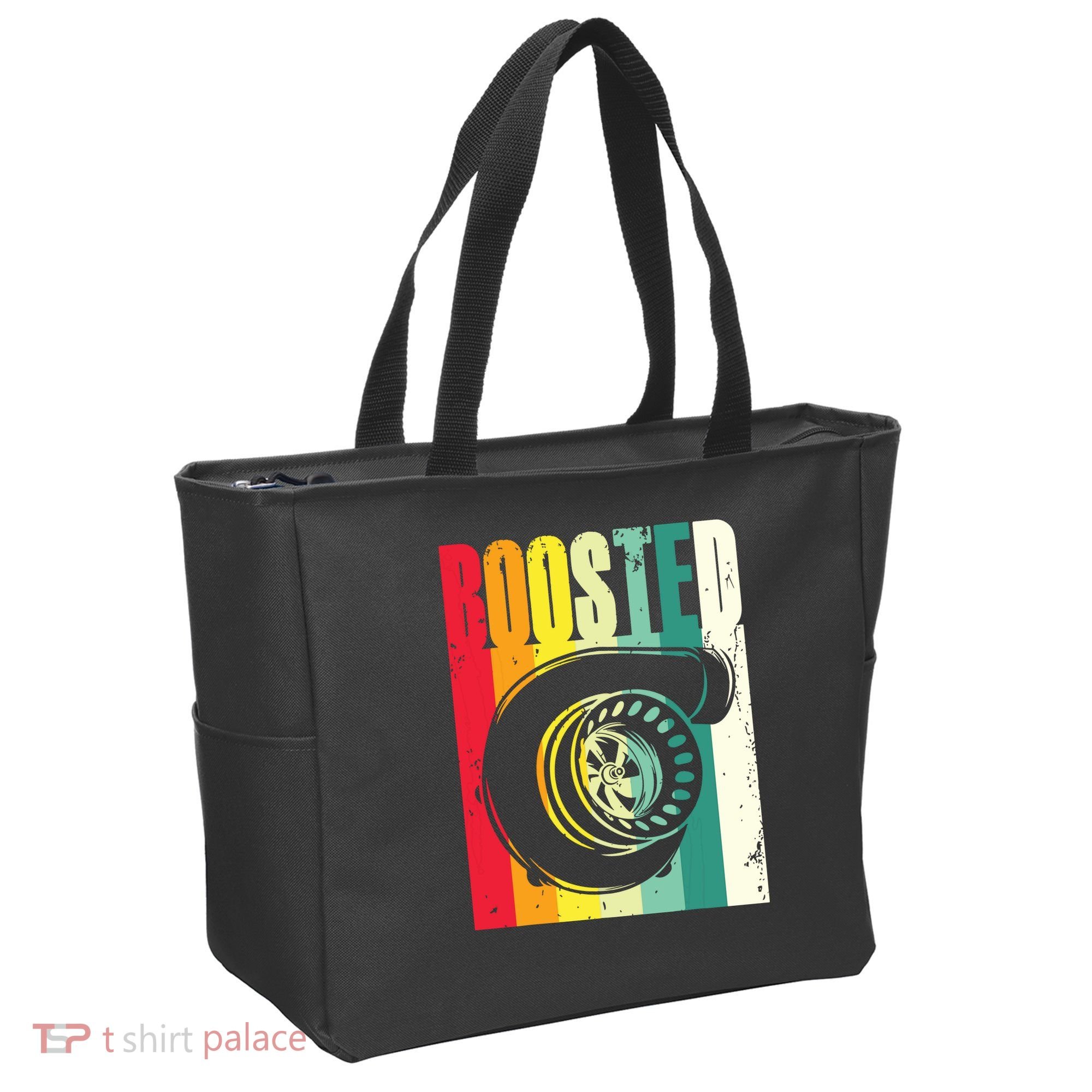 Turbo Car Boosted Car Lover Car Racing Gift Tote Bag