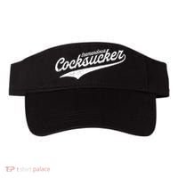 Tremendous Cocksucker Cock Sucker Proud Funny Visor thumb 0
