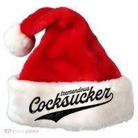 Tremendous Cocksucker Cock Sucker Proud Funny Santa Hat thumb 0
