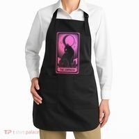Tarot Card Cat Women Mystical Moon Occult The Empress Apron thumb 2