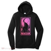 Tarot Card Cat Women Mystical Moon Occult The Empress Women's Hoodie thumb 0