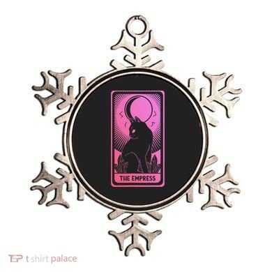Tarot Card Cat Women Mystical Moon Occult The Empress Ornament